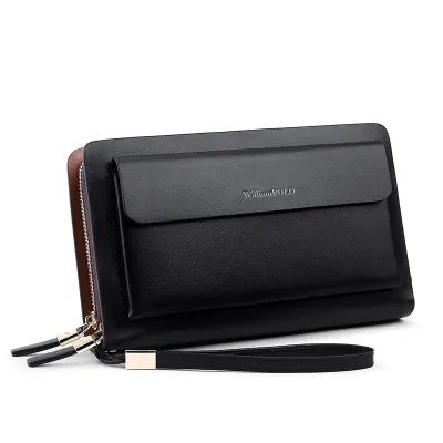 ZIPPER BUSINESS HAND BAG